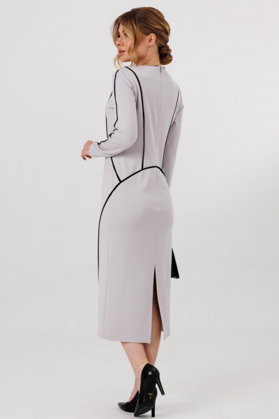 Платье Faufilure C1796 серый - фото 4