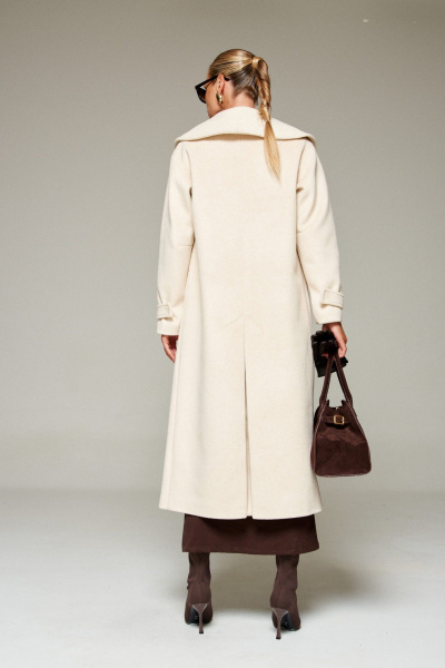 Пальто Beautiful&Free 7019 молоко - фото 10