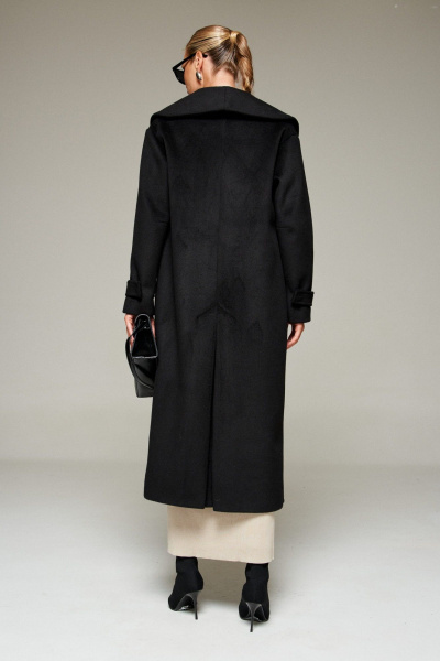 Пальто Beautiful&Free 7019 черный - фото 10