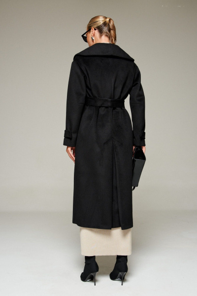 Пальто Beautiful&Free 7019 черный - фото 8