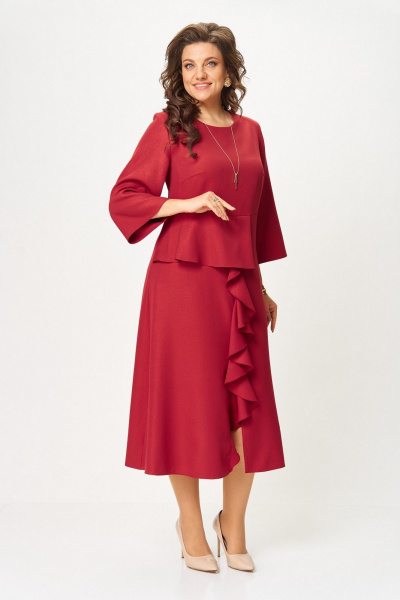 Платье Koketka i K 1520 красный - фото 3