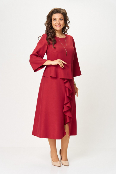 Платье Koketka i K 1520 красный - фото 13