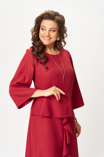 Платье Koketka i K 1520 красный - фото 6