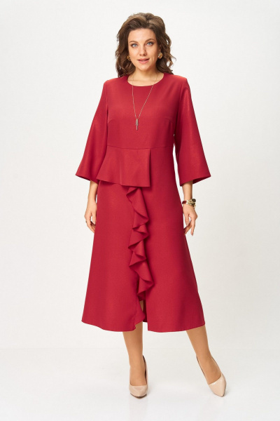 Платье Koketka i K 1520 красный - фото 1