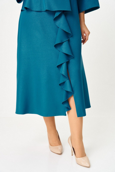 Платье Koketka i K 1520-1 бирюза - фото 7