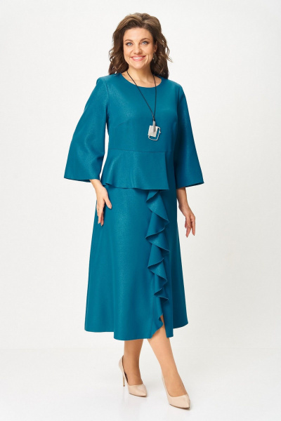 Платье Koketka i K 1520-1 бирюза - фото 5