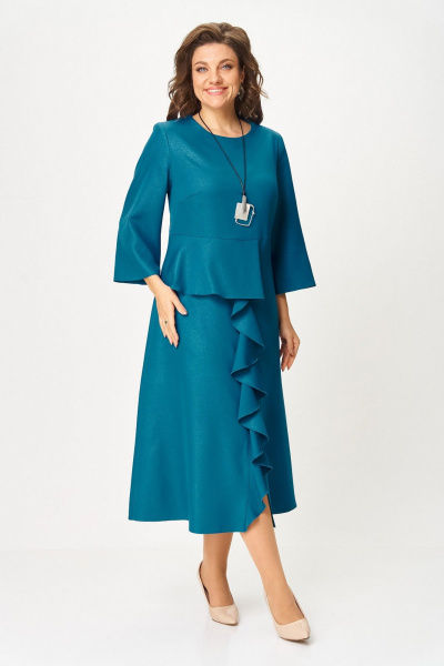 Платье Koketka i K 1520-1 бирюза - фото 2