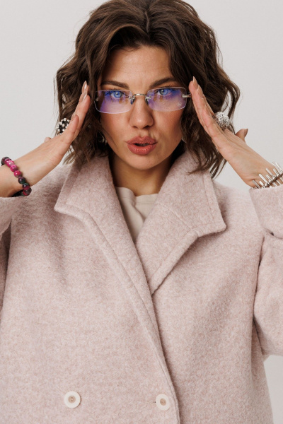 Пальто Anelli 1495 поцелуй_рассвета - фото 8