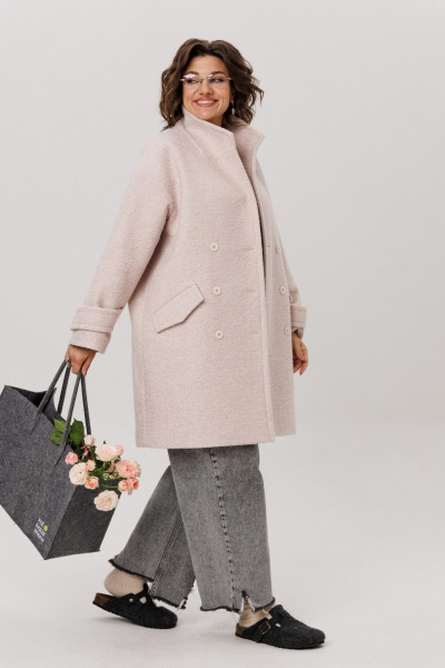 Пальто Anelli 1495 поцелуй_рассвета - фото 7