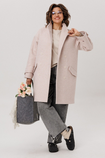 Пальто Anelli 1495 поцелуй_рассвета - фото 3