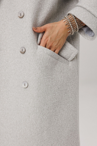 Пальто Anelli 1495 горный_туман - фото 6