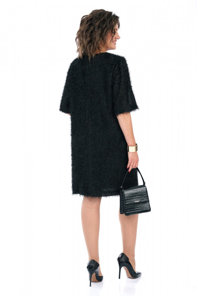 Платье Alani Collection 2386 черный - фото 9