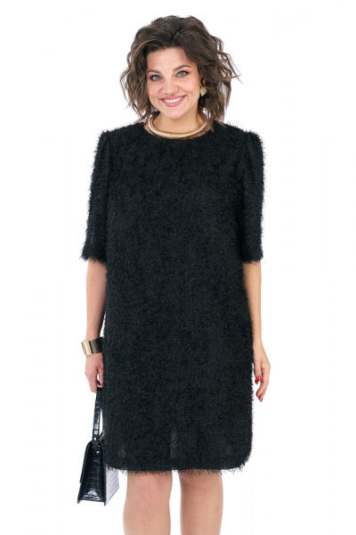 Платье Alani Collection 2386 черный - фото 8