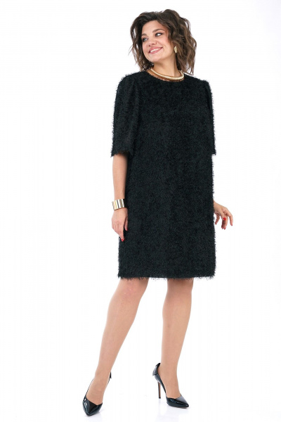 Платье Alani Collection 2386 черный - фото 2