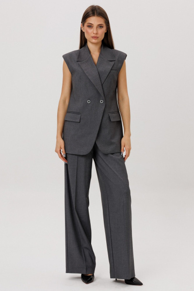 Жилет DNM 042 серый - фото 6