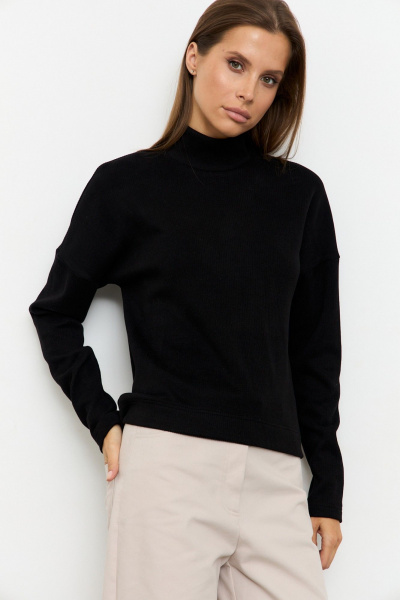 Джемпер Luitui R5078 черный - фото 3