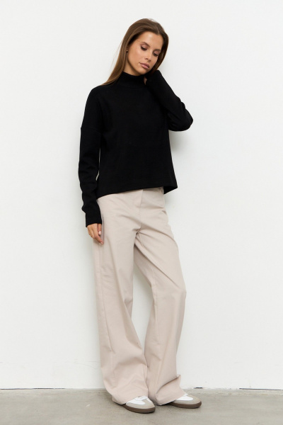 Джемпер Luitui R5078 черный - фото 2