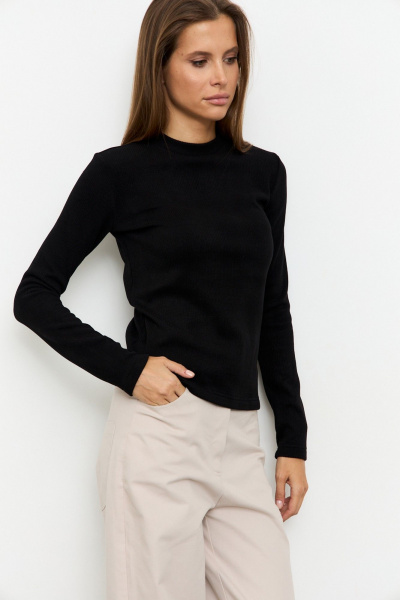 Джемпер Luitui R5079 черный - фото 2