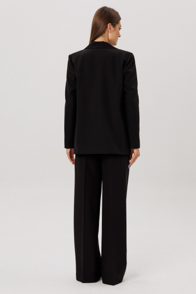 Жакет свободного кроя с подплечниками и подкладкой DNM 031 - фото 7