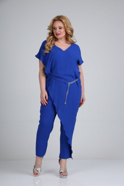 Комбинезон Диомант 1685 синий - фото 3