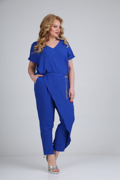 Комбинезон Диомант 1685 синий - фото 2