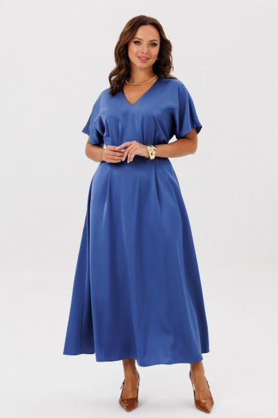 Платье ANIDEN 712-4 синий - фото 4