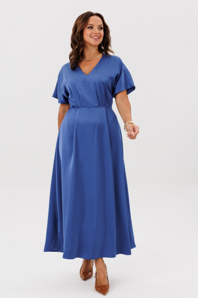 Платье ANIDEN 712-4 синий - фото 3