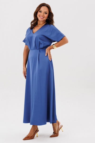 Платье ANIDEN 712-4 синий - фото 2