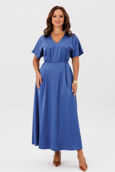 Платье ANIDEN 712-4 синий - фото 1