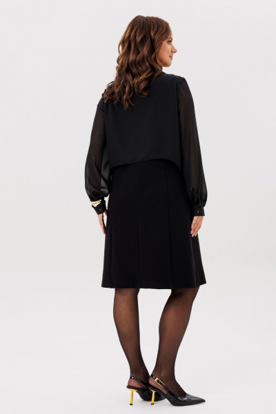 Платье ANIDEN 714-1 черный - фото 6