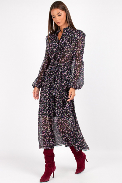 Платье VIZAVI 813.2 цветы - фото 10