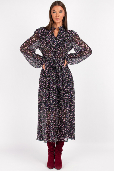 Платье VIZAVI 813.2 цветы - фото 9