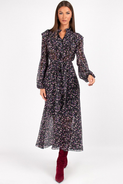 Платье VIZAVI 813.2 цветы - фото 6