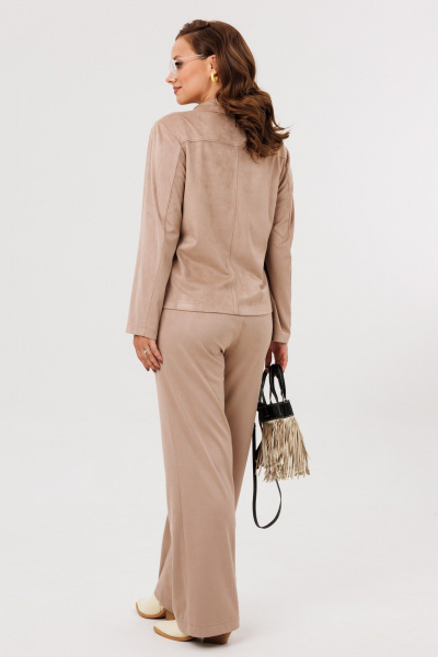 Брюки, жакет Mubliz 278 бежевый - фото 7