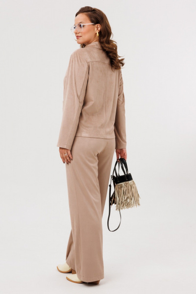 Брюки, жакет Mubliz 278 бежевый - фото 6