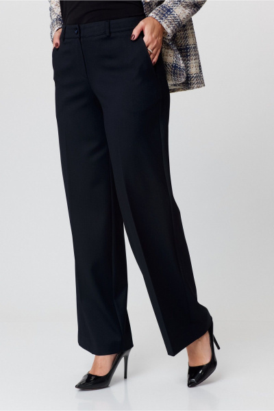 Брюки БелЭльСтиль 601-2_88_22 чернильно-синий - фото 4