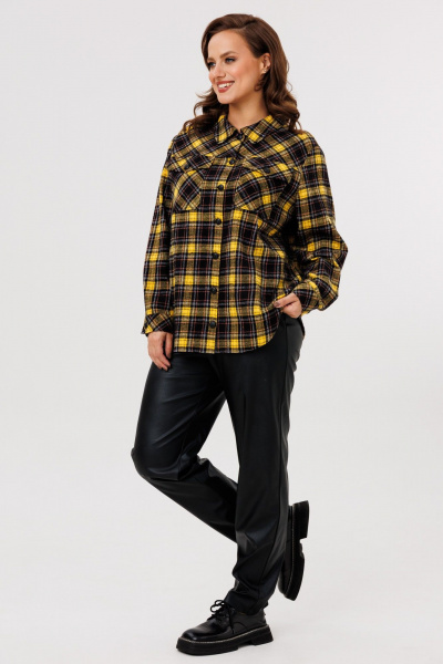 Брюки, рубашка Mubliz 282 желтый-черный - фото 6