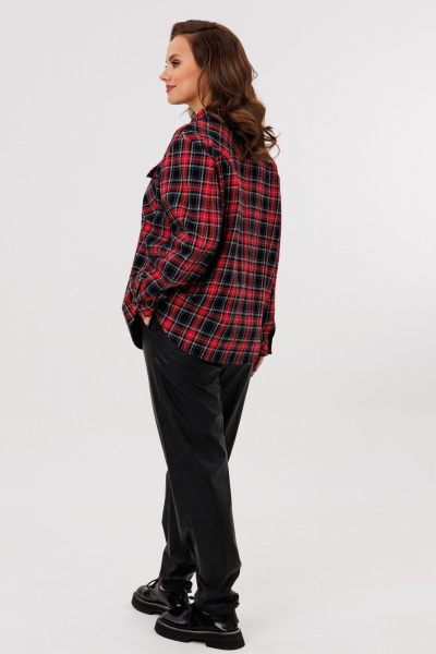 Брюки, рубашка Mubliz 282 красный-черный - фото 6