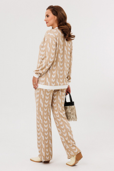 Брюки, джемпер Mubliz 279 бежевый - фото 11