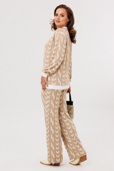 Брюки, джемпер Mubliz 279 бежевый - фото 10