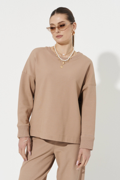 Джемпер Панда 108440 капучино - фото 1