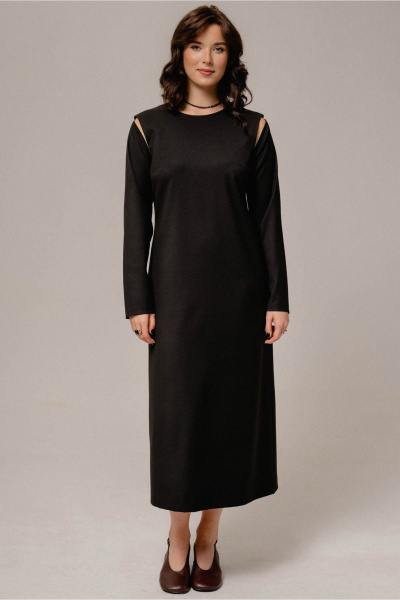 Платье JRSy 2630 черный - фото 1