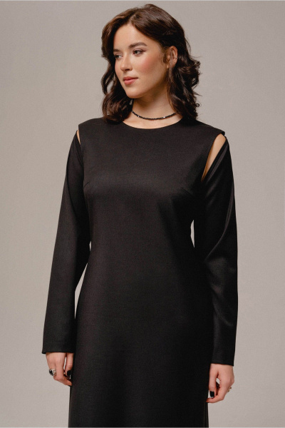 Платье JRSy 2630 черный - фото 6