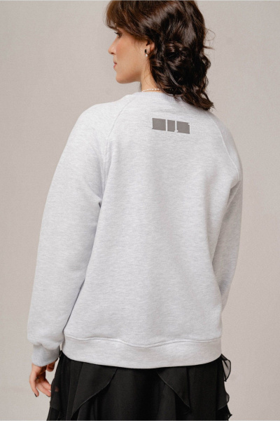 Джемпер JRSy 2634 меланж_светло-серый - фото 2