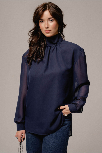 Блуза JRSy 2640 синий - фото 1