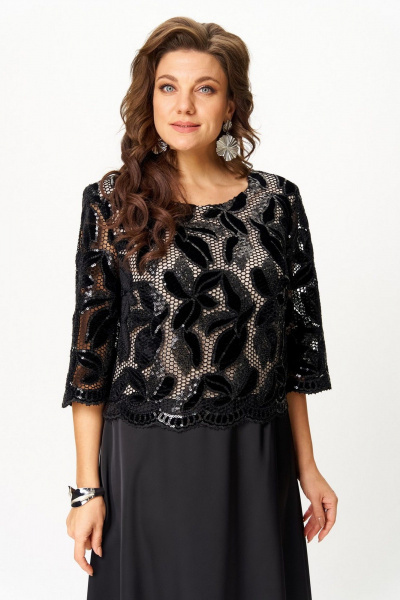 Платье Svetlana-Style 3028 черный - фото 6