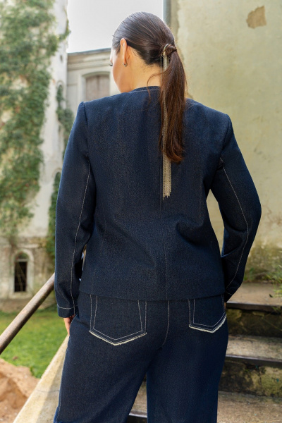 Брюки, жакет ADARIN А23 джинс - фото 8