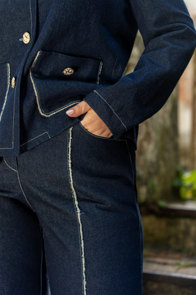 Брюки ADARIN А24 джинс - фото 7