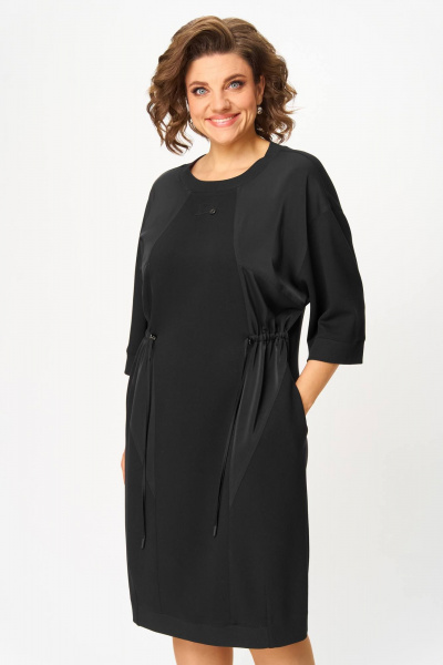 Платье Karina deLux M-1395 черный - фото 3