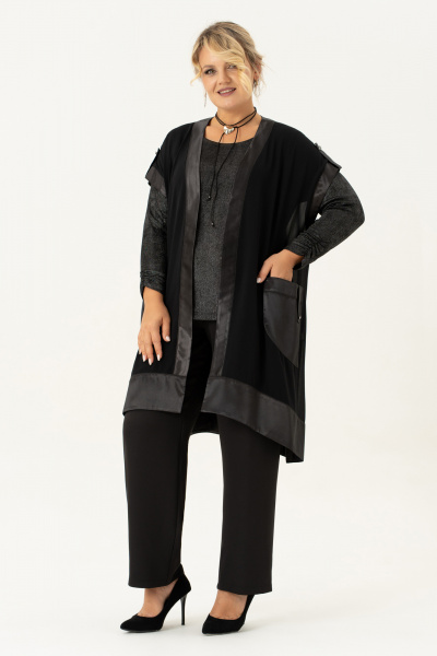 Блуза, брюки, кардиган Algranda А4107 - фото 4